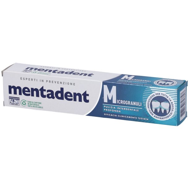 Mentadent Tannkrem Microgranulate Cavity Protection 75 ml