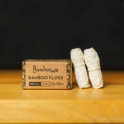 Hllbar Tandtrd Bamboo Switch Refill 2 x 30 mtr