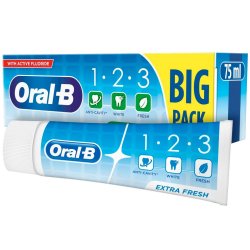 Oral-B Tandkrm 1-2-3 Extra Fresh 100 ml.