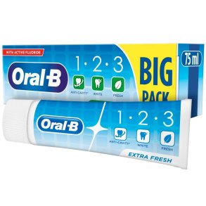 Oral-B Tandkrm 1-2-3 Extra Fresh 100 ml.