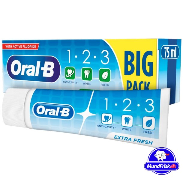 Oral-B Zahnpasta 1-2-3 Extra Fresh 100 ml.