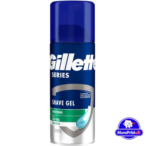 Gillette Barbergel Sensitive Aloe Vera 75 ml.