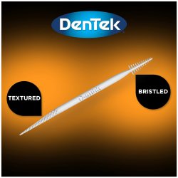 Plast Tandstikker DenTek Essentials Dual Ended Fresh Mint 100 stk.