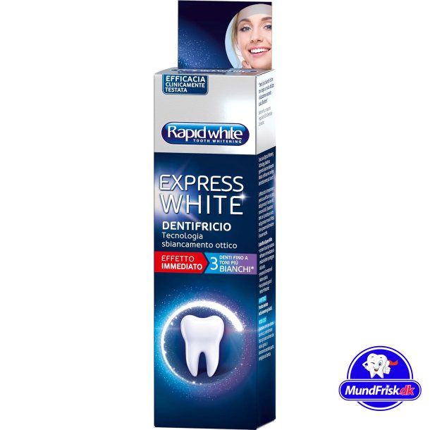 Zahnaufhellung Zahnpasta Rapid White Express White 75 ml.