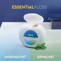 Oral-B Tandtrd Essential Floss Mint Vokset 50 mtr. NY
