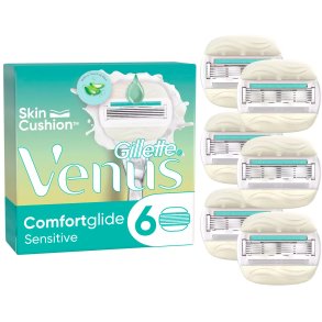 Gillette Venus Comfortglide Sensitive Barberblade 6 stk.
