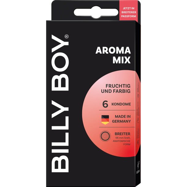 Billy Boy Kondomer Aroma Mix 56 mm. 4 stk.