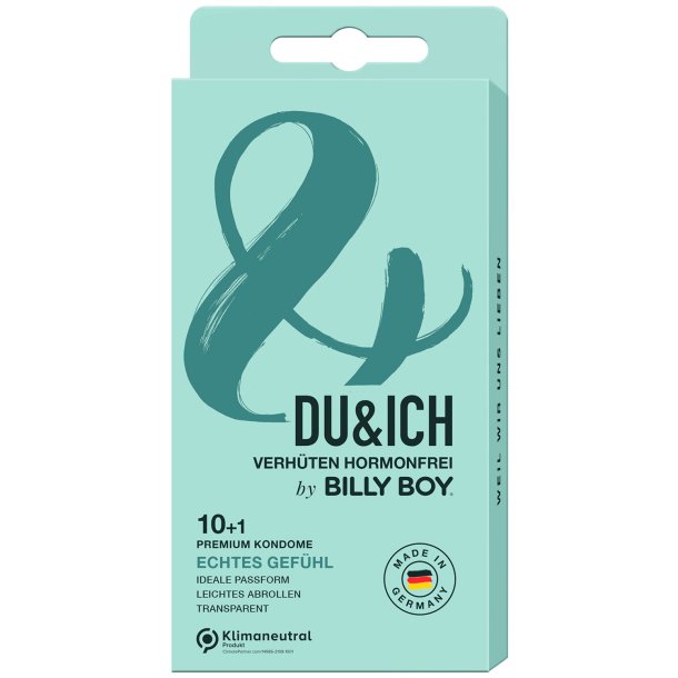Billy Boy Condoms Du &amp; Ich Echtes Gefhl 56 mm 11 st.