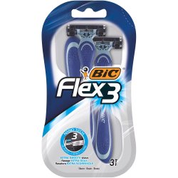 BIC Flex 3 Classic Engangsskrabere 3 stk.