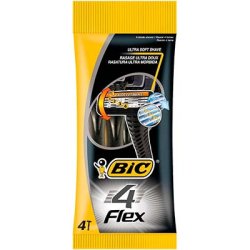 4 stk. BIC Flex 4 Engangsskrabere