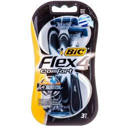 BIC Comfort 4 Flex Engangsskraber 3 stk.