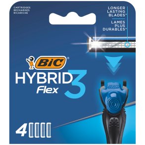BIC Hybrid Flex 3 Rakblad 4 st.