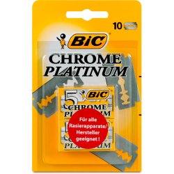 BIC Chrome Platinum Double Edge Barberblade 10 stk.