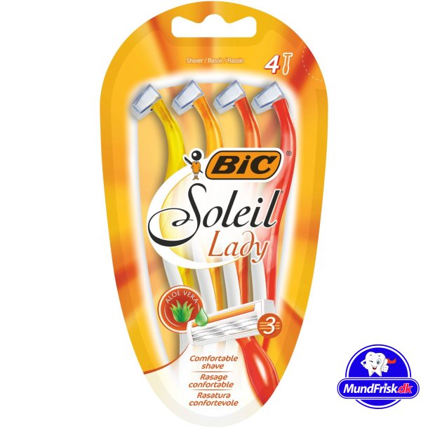 BIC Soleil Lady Engangsskrabere 4 stk.