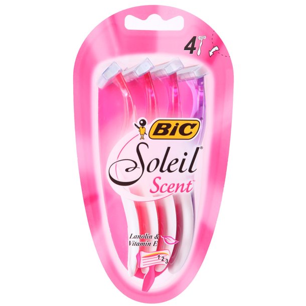 BIC Soleil Scent Engangsskrabere 4 stk.
