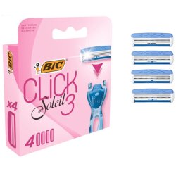 BIC 3 Click Soleil Barberblade 4 stk.