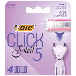 BIC 5 Click Soleil Barberblad 4 pcs.