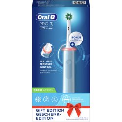 Oral-B Pro 3 3770 Elektrisk tandborste Sensitive + Extra borsthuvud