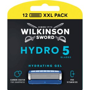 Wilkinson Sword 12 st. Hydro 5 Protection Regular rakblad