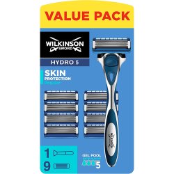 Wilkinson Hydro 5 Barberskraber + 9 Barberblade