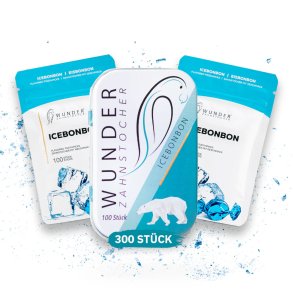 Wunder Tandstikker Med Smag Ice Bonbon Sampak