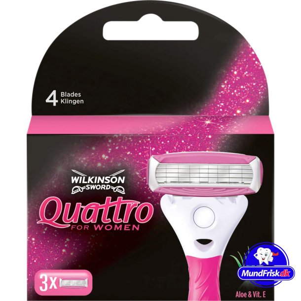 Wilkinson Quattro Women Rasierklingen 3 Stk.
