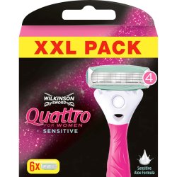 Wilkinson Quattro Dam Razor Blades Sensitive 6 st.