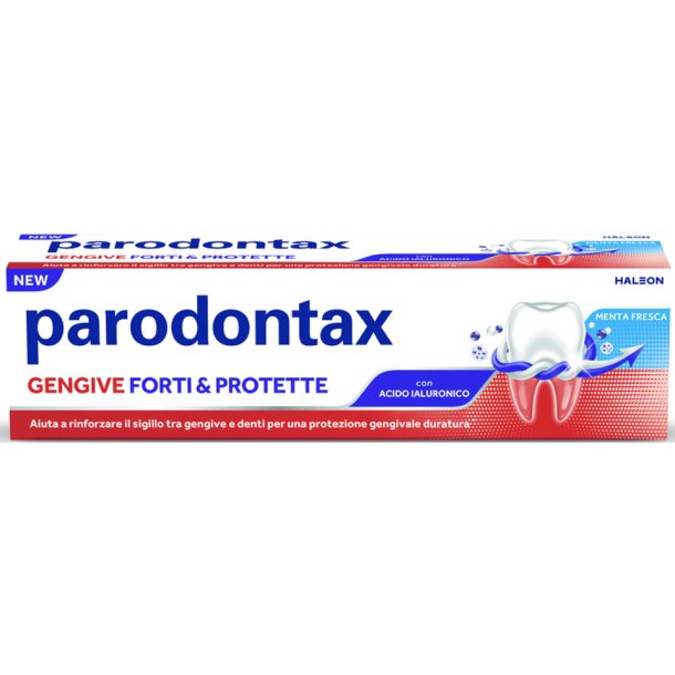 Parodontax Tandpasta Strong &amp; Protected Gums Hyaluronic Fresh Mint 75 ml