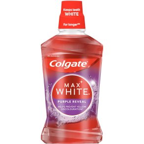 Colgate Whitening Mundskyl Max White Purple Reveal 500 ml.