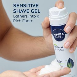 Nivea Barbergel Sensitive 200 ml.