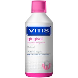 Vitis munvatten Gingival mot isbildning och knsligt tandktt 500 ml