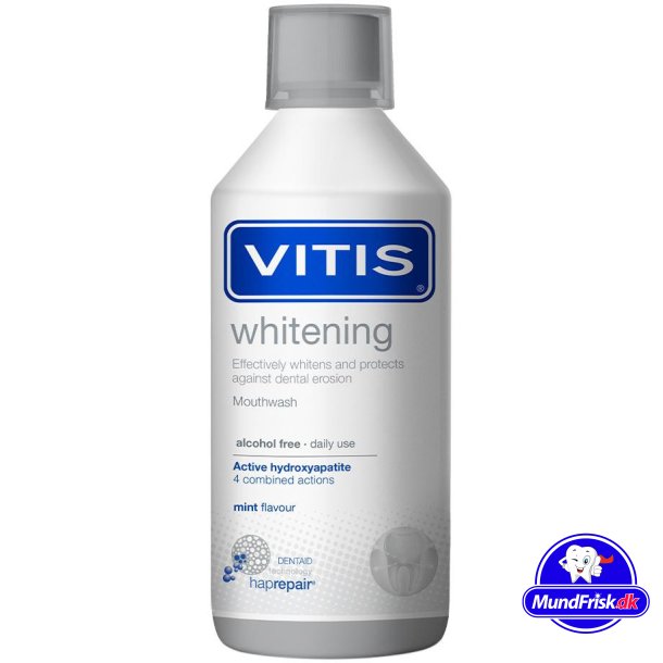 Vitis Mundskyl Whitening Tandblegning 500 ml.