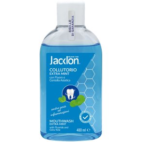 Mundskyl Gotu Kola & Fluor Jacklon Extra Mint 400 ml.