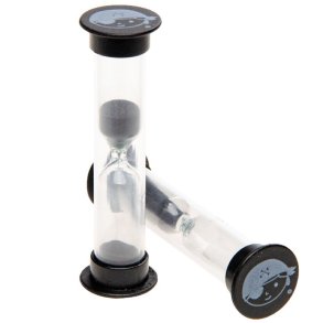 Timglas 3 Minutes Pirate Black