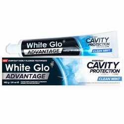 Whitening Tandpasta White Glo Advantage Cavity Clean Mint 140g