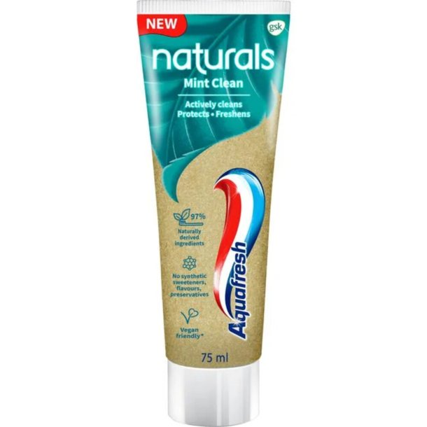 Aquafresh Tandpasta Naturals Mint Clean 75 ml.