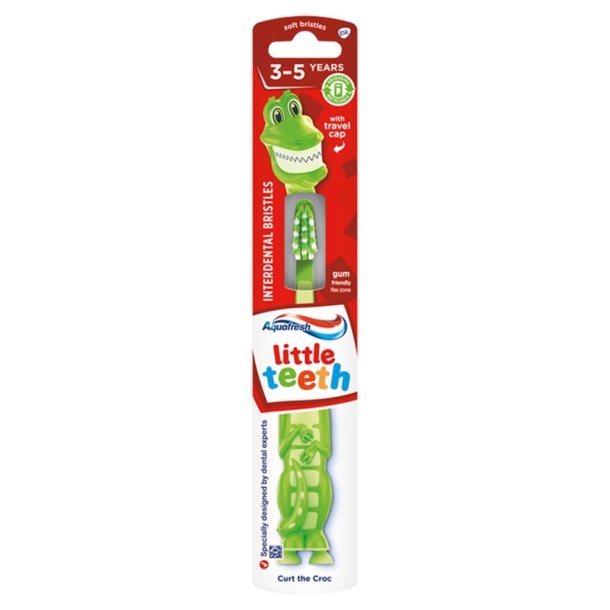 Aquafresh B�rnetandb�rste Milk Teeth 3-5 �r GR&Oslash;N