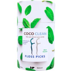 Tandtrdsbjler Indpakkede Coco Clean Floss Picks 45 stk.