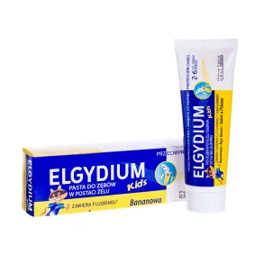 Hampaiden valkaisuun tarkoitettu hammastahna ELGYDIUM Whitening Cool Lemin 75 ml.