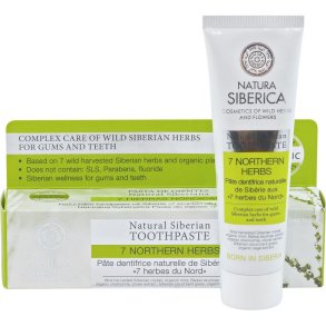 Naturlig urtetannkrem Nature Siberica 7 nordlige urter 100g