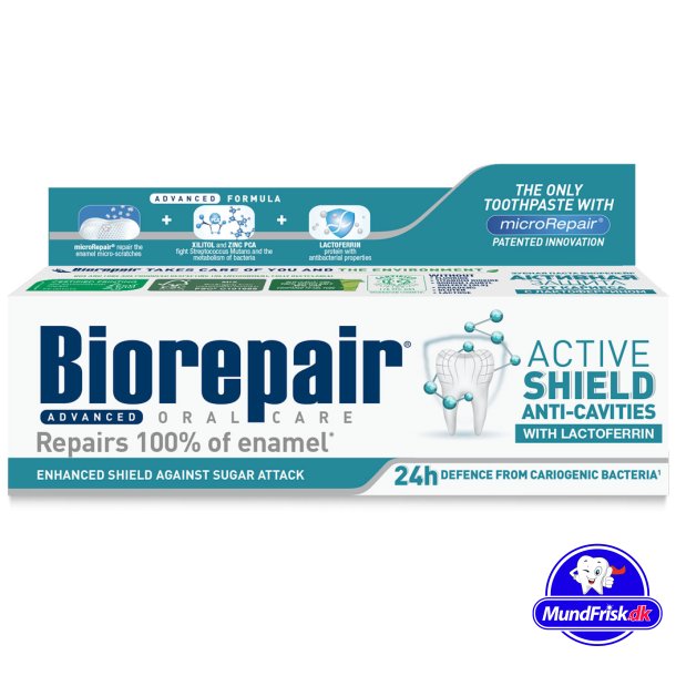 Biorepair Tandpasta Advanced Active Shield Anti-Cavity 75 ml