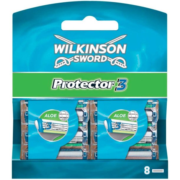 Wilkinson Protector 3 Barberblade 8 stk.