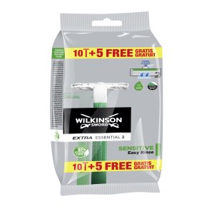 Wilkinson Engangsskrabere 15 stk. Extra 2 Essential Sensitive