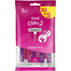 Wilkinson Engangsskrabere 15 stk. Woman Extra 2 Essentials Beauty