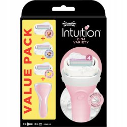 Wilkinson Sword Woman Barberskraber Intuition Variety + 3 Barberblade