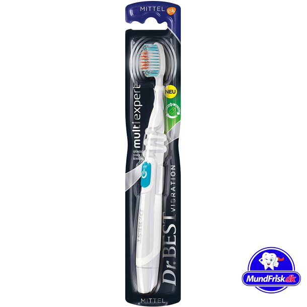 Dr. Best El-tandbrste Vibration Multi Expert Batteri