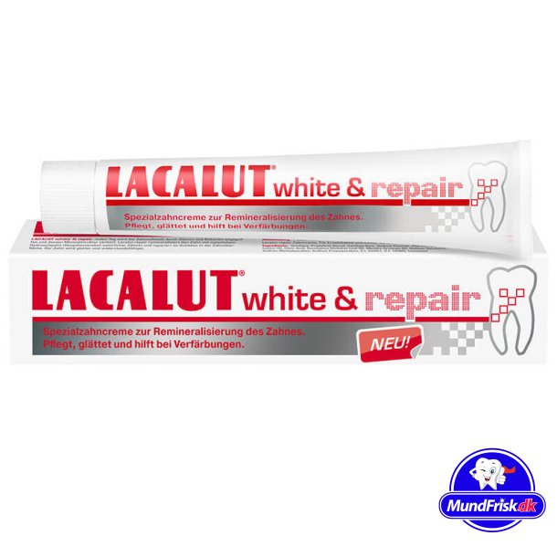 Lacalut White &amp; Repair Zahnpasta 75 ml.