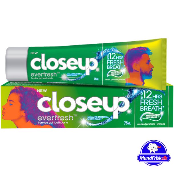 Closeup Zahnpasta Gel Ever Fresh Menthol Paradise 75 ml.