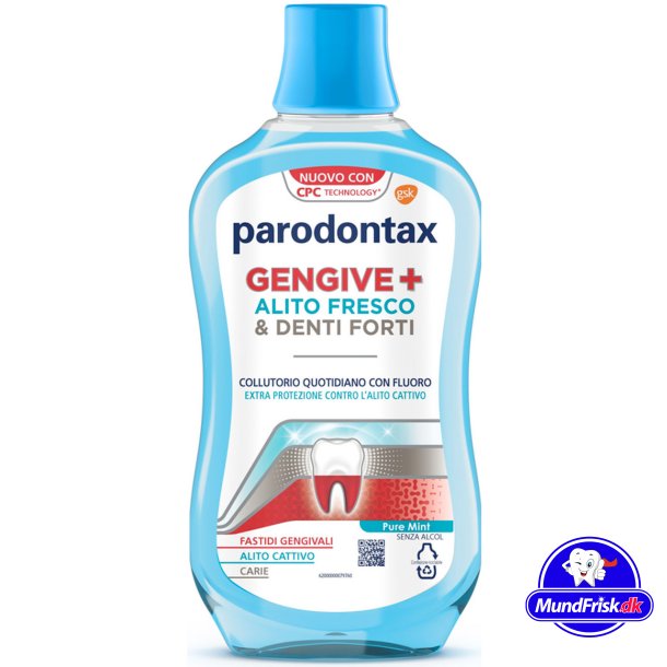 Parodontax Mundsplung Gum + Fresh Breath &amp; starke Zhne 500 ml.