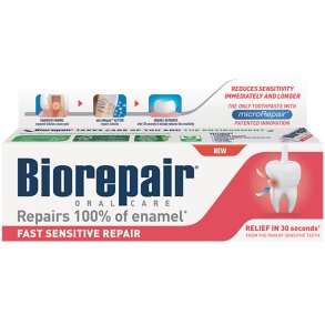 Biorepair Tandkrm Fast Sensitive Repair 60 ml